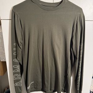 Armani Exchange Long Sleeve Dark Green Tee